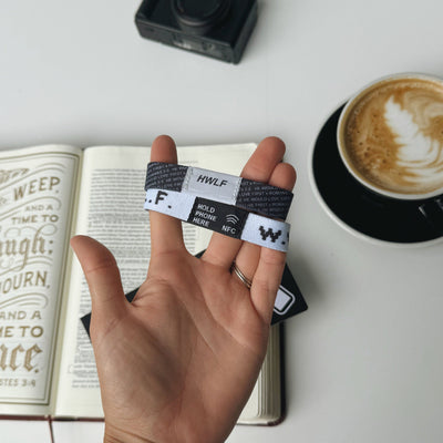 NEW! | DAILY BIBLE VERSE "WWJD X HWLF" BRACELETS | 2-PACK
