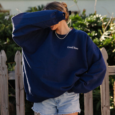 RESTOCK! | "SCRIPTURE" CREW | NAVY