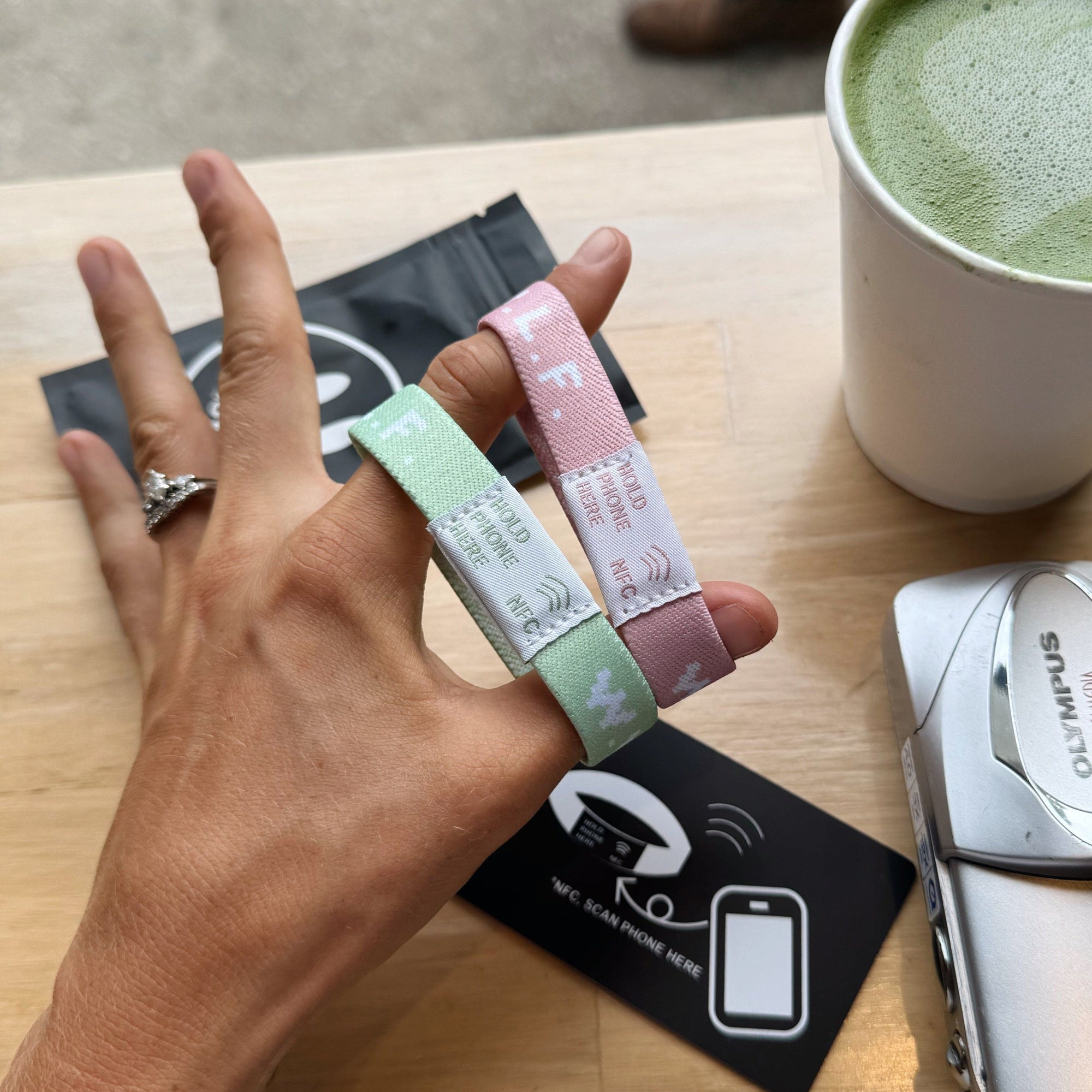 NEW! | DAILY BIBLE VERSE "WWJD X HWLF" BRACELETS | NATURAL 2-PACK