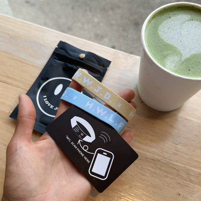 NEW! | DAILY BIBLE VERSE "WWJD X HWLF" BRACELETS | PASTEL 2-PACK