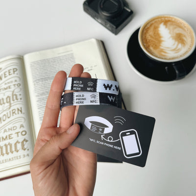 NEW! | DAILY BIBLE VERSE "WWJD X HWLF" BRACELETS | 2-PACK