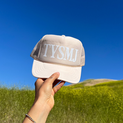 NEW! | "TYSMJ" HAT | TAN