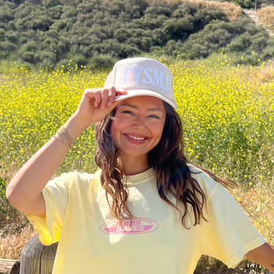 NEW! | "TYSMJ" HAT | TAN