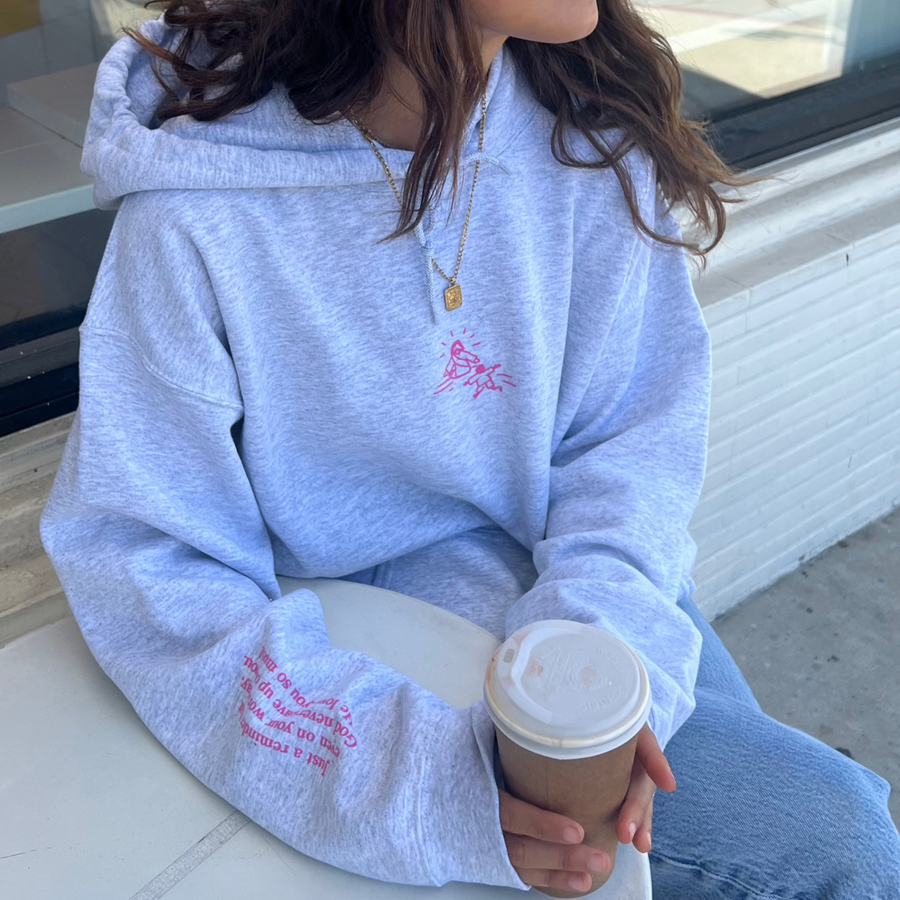 NEW! | "JESUS DOODLE" HOODIE | ASH