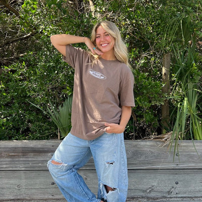 NEW! | "JESUS SAVES" PREMIUM COMFORT COLOR TEE | ESPRESSO