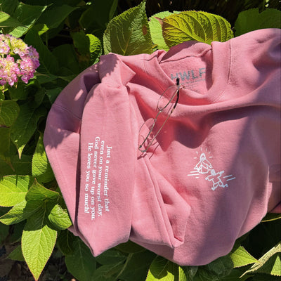 NEW! | "JESUS DOODLE" CREWNECK | MAUVE