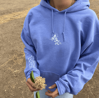 NEW! | "JESUS DOODLE" HOODIE | VIOLET