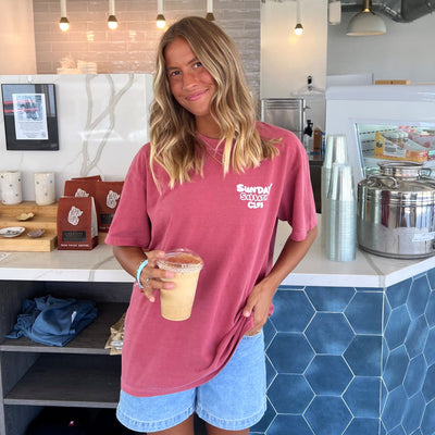 NEW! "SUNDAY SABBATH CLUB" PREMIUM COMFORT COLOR TEE