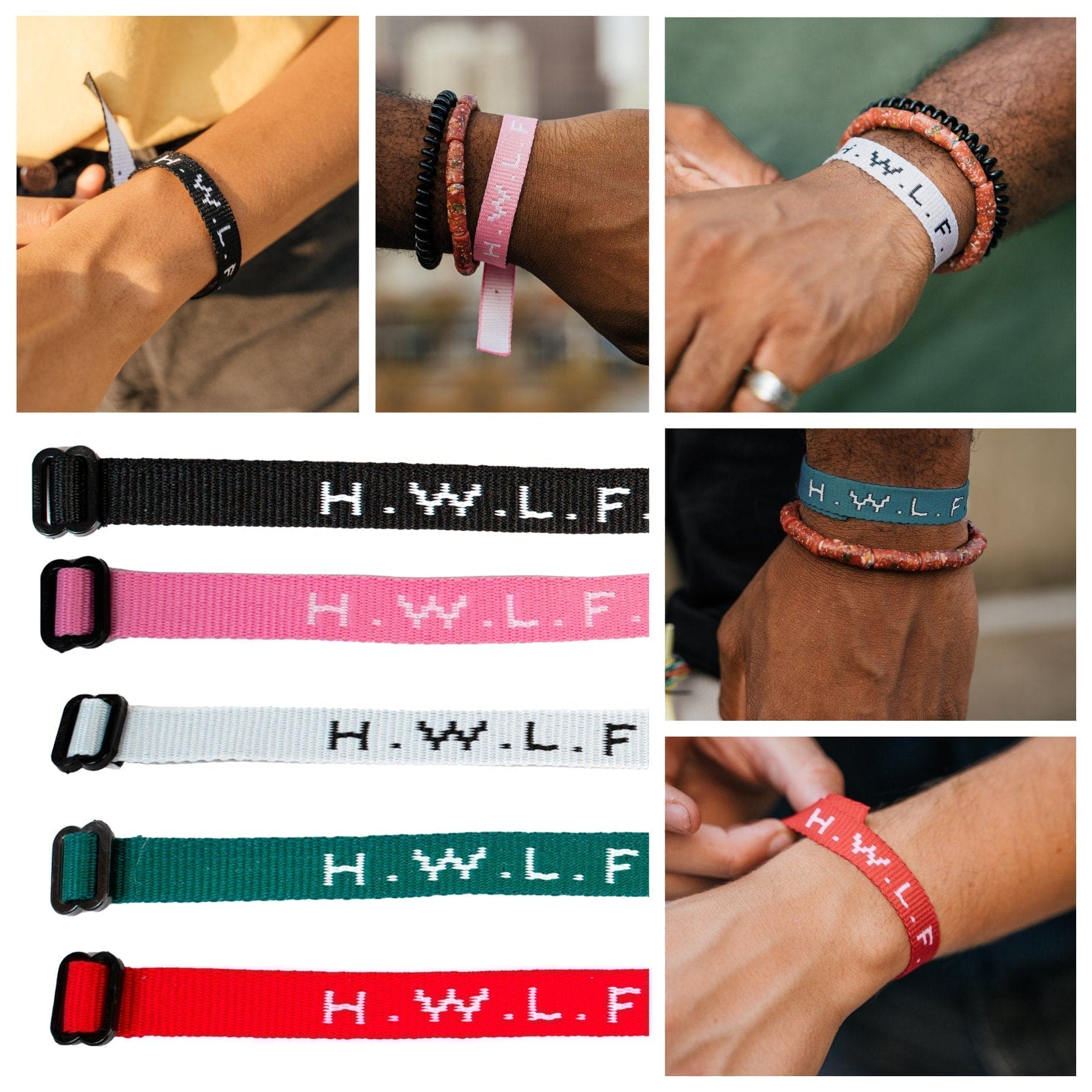 BULK PRICING! | WOVEN HWLF BRACELETS | ASSORTED COLORS
