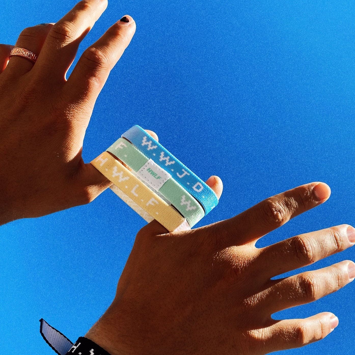 WWJD x HWLF | "SPRING" ELASTIC 3-PACK